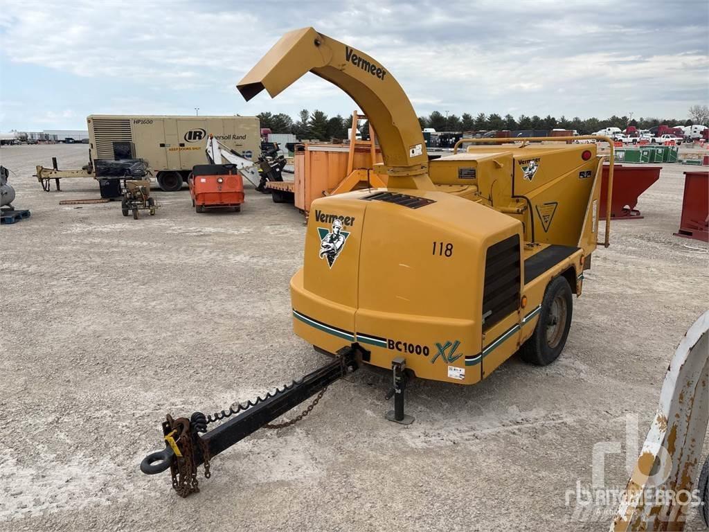 Vermeer BC1000 Medienos smulkintuvai