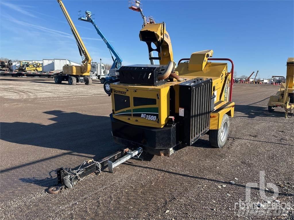 Vermeer BC1500 Medienos smulkintuvai