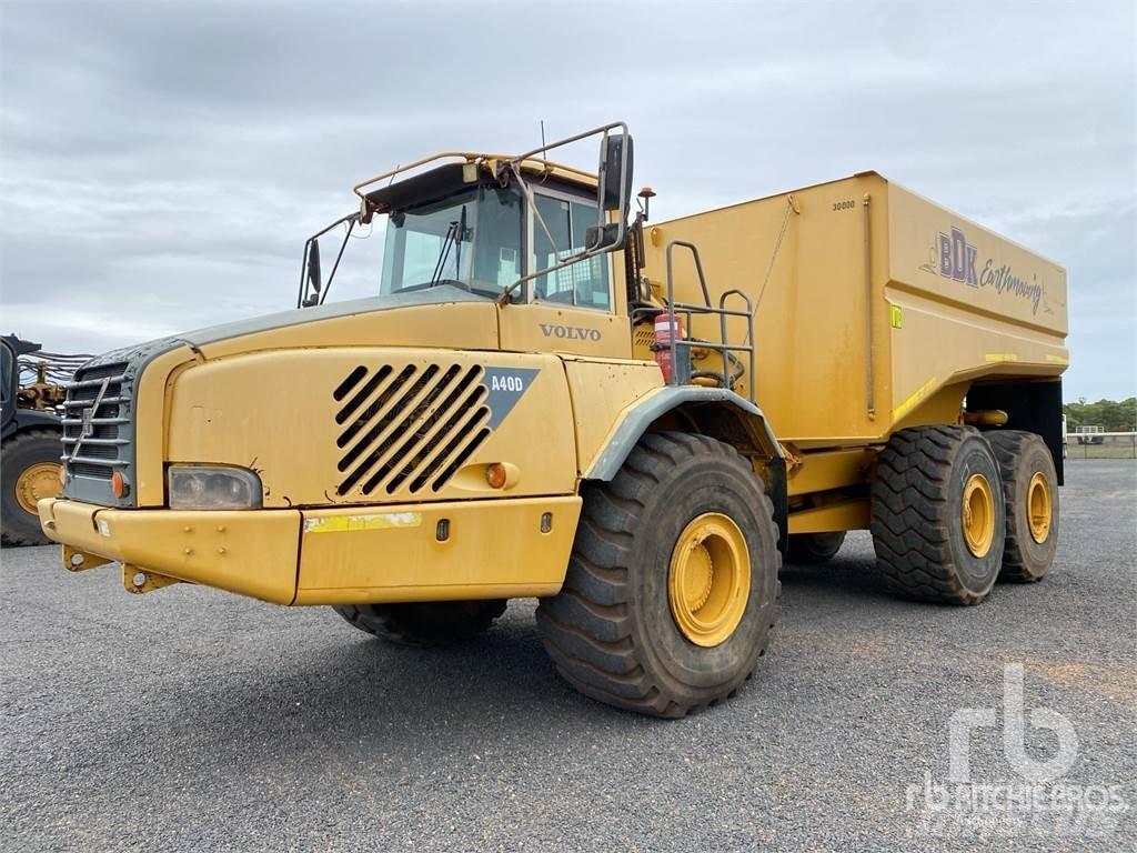 Volvo A40D Vandens sunkvežimiai