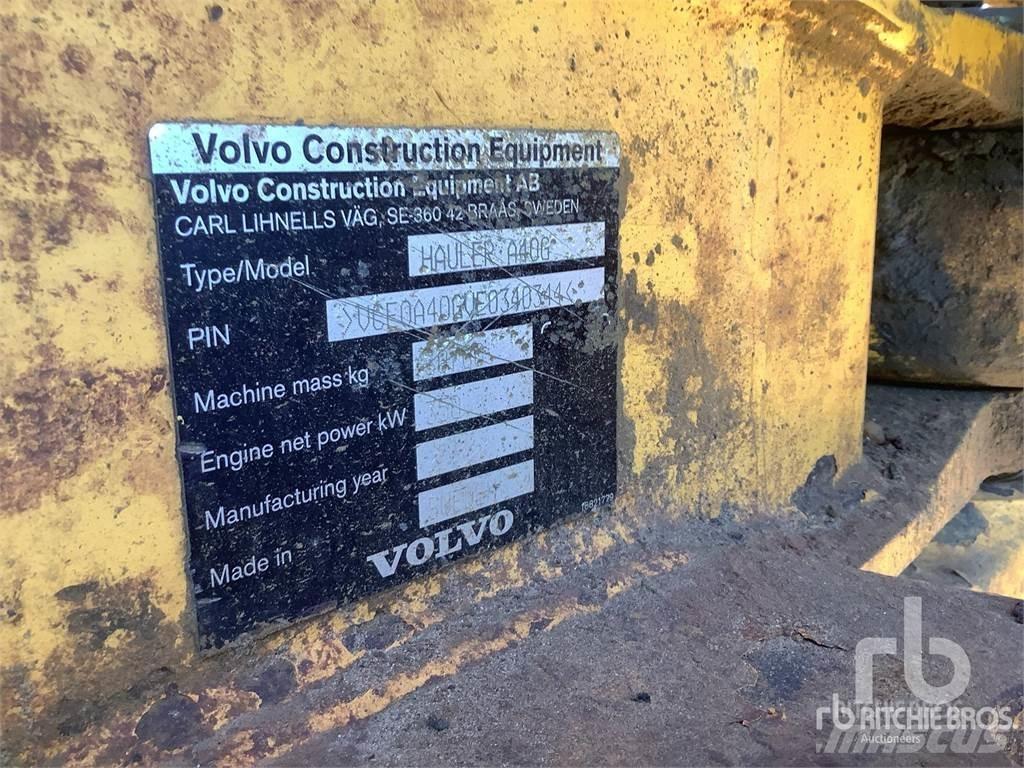 Volvo A40G Karjeriniai savivarčiai
