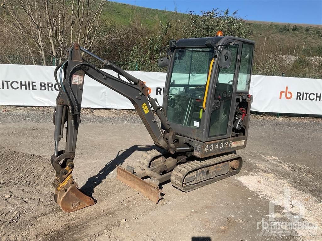 Volvo EC18E Mini ekskavatoriai < 7 t