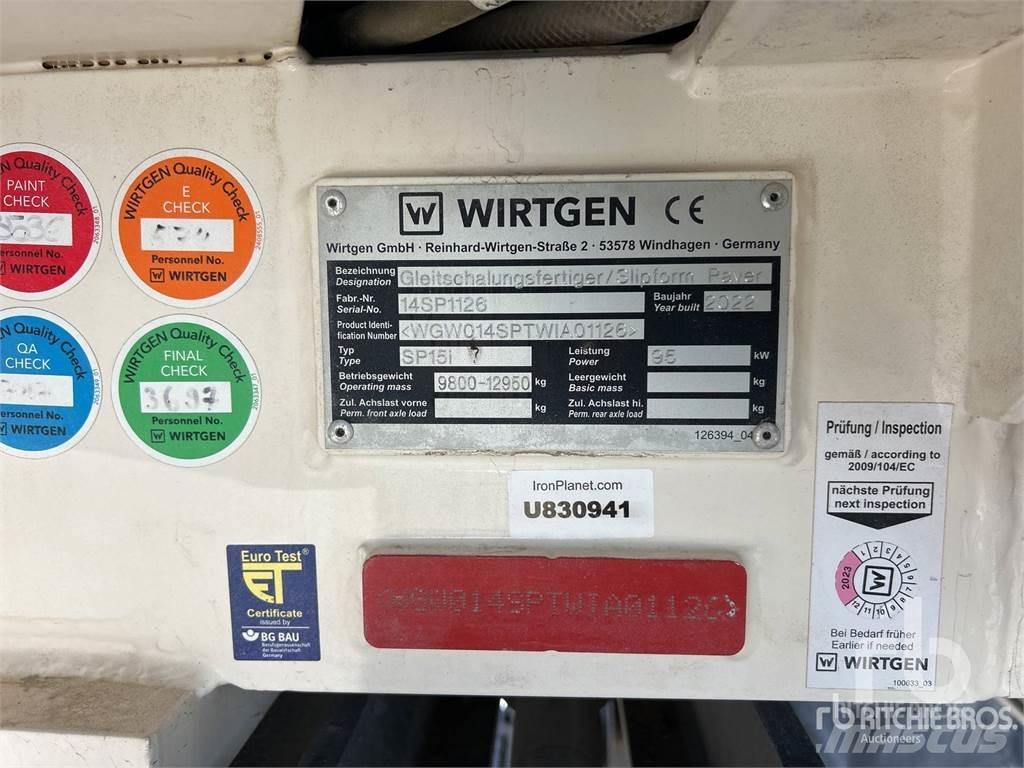 Wirtgen SP15I Betono klojimo technika