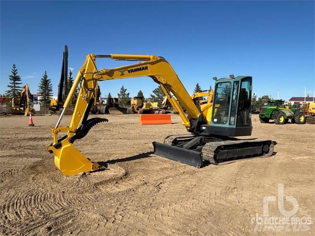 Yanmar VIO80 Vidutinės galios ekskavatoriai 7-12 t