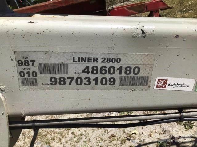 CLAAS 2800L Šieno grėbliai ir vartytuvai