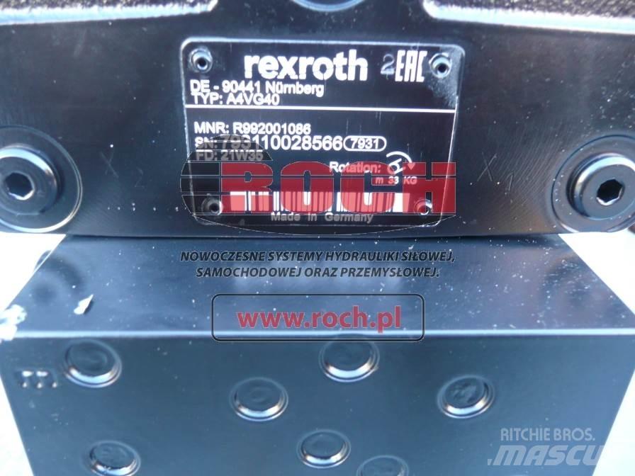 CAT 207-4708 Hidraulikos įrenginiai
