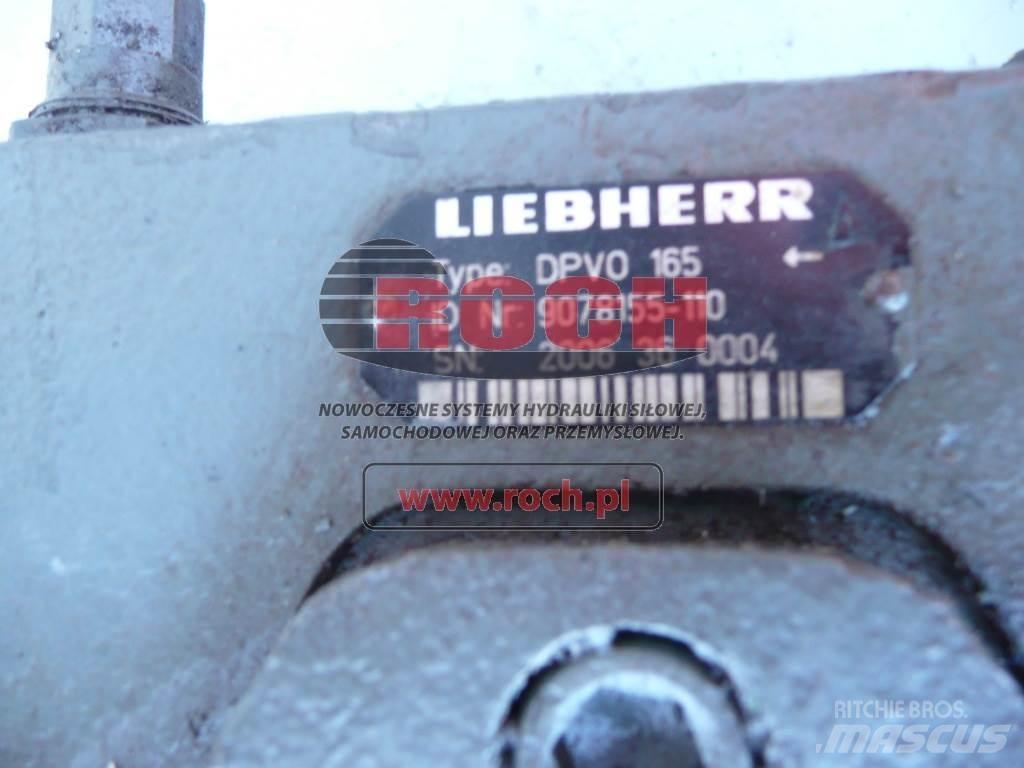 Liebherr DPVO165 Hidraulikos įrenginiai