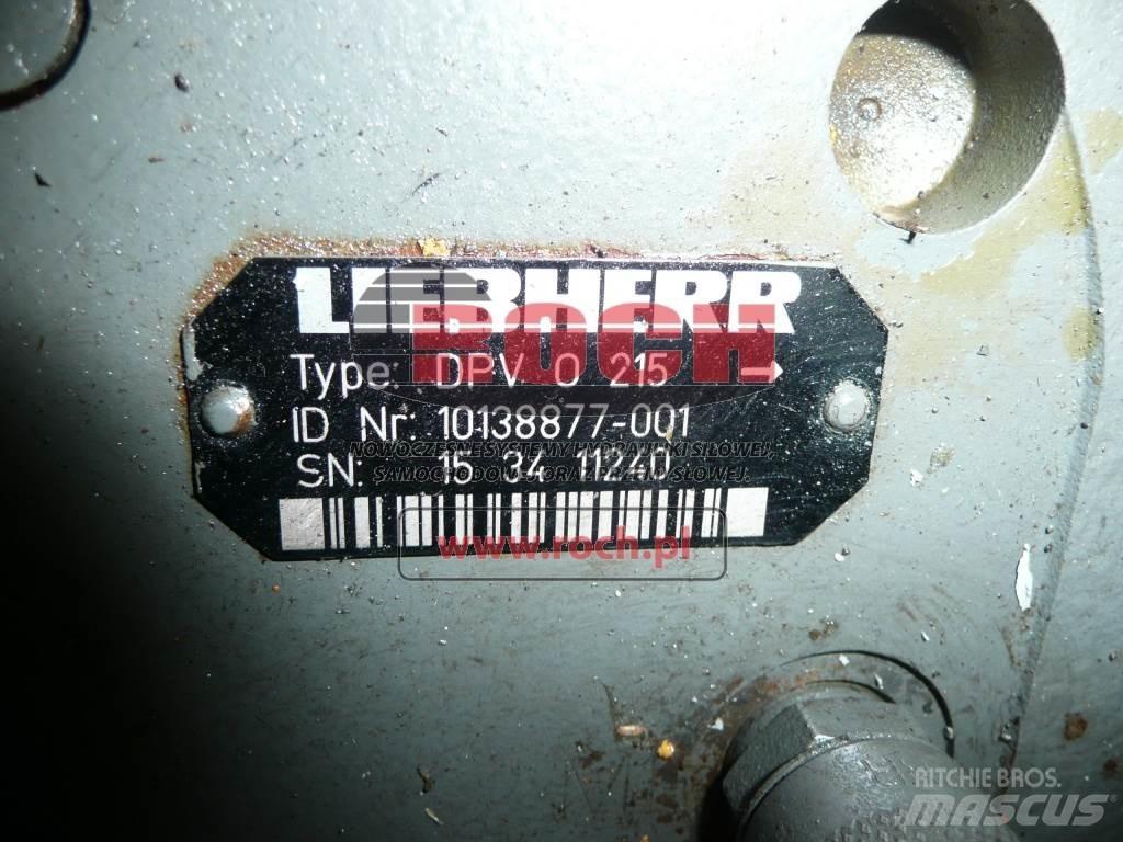 Liebherr DPVO215 Hidraulikos įrenginiai