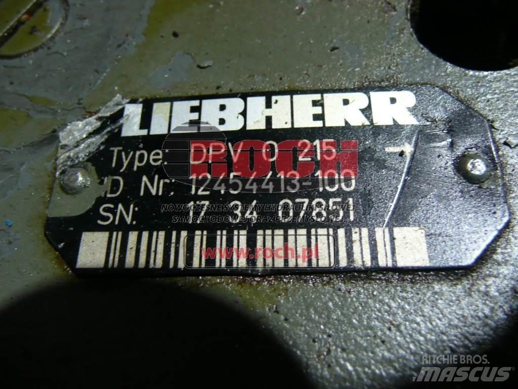 Liebherr DPVO215 Hidraulikos įrenginiai