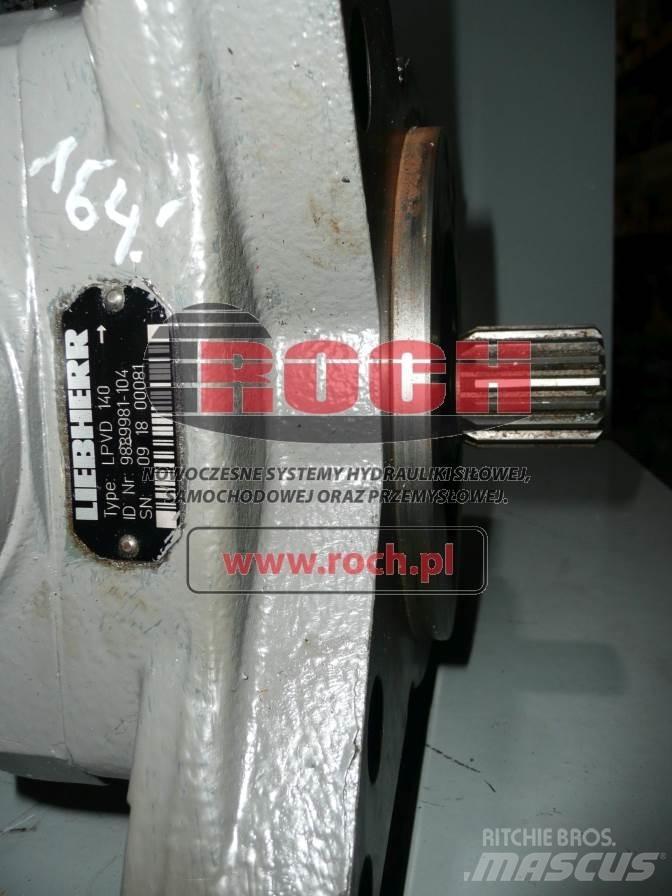 Liebherr LPVD140 Hidraulikos įrenginiai