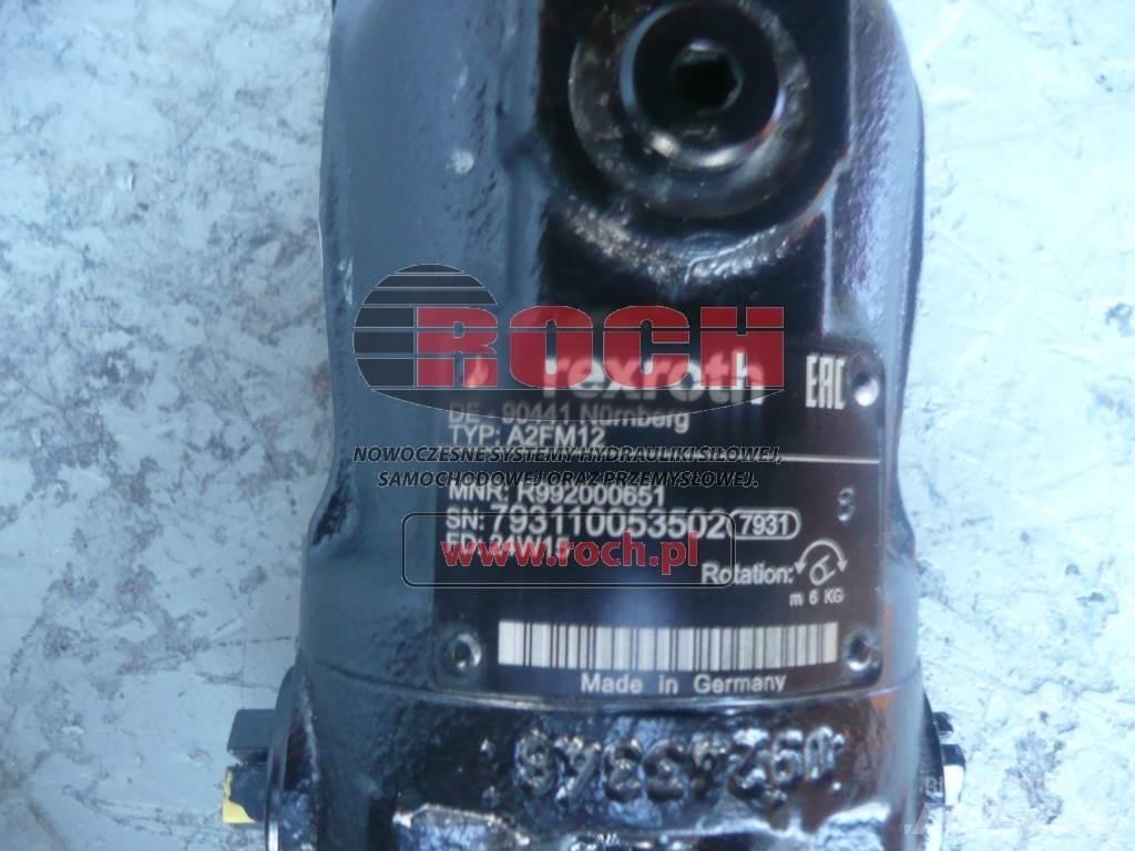 Rexroth A2FM12 Varikliai