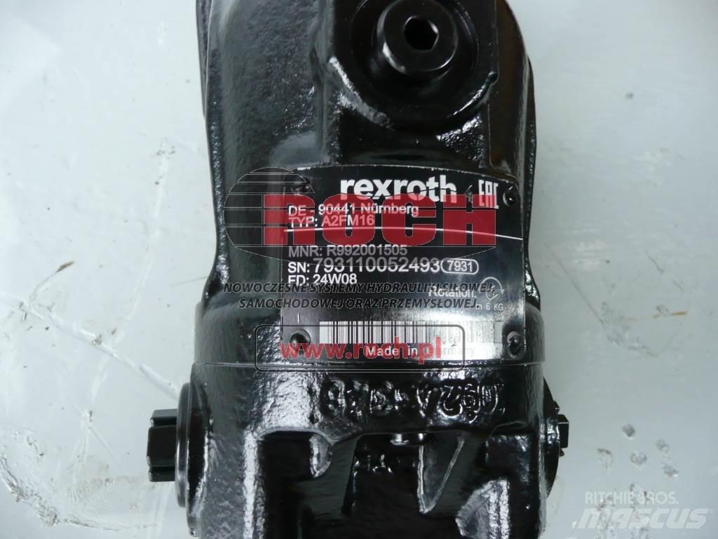 Rexroth A2FM16 Varikliai