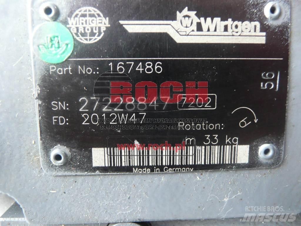 Wirtgen 167486 Hidraulikos įrenginiai