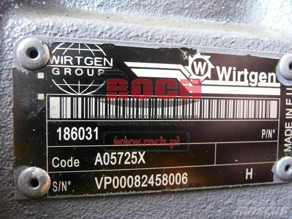 Wirtgen 186031 A05725X Varikliai