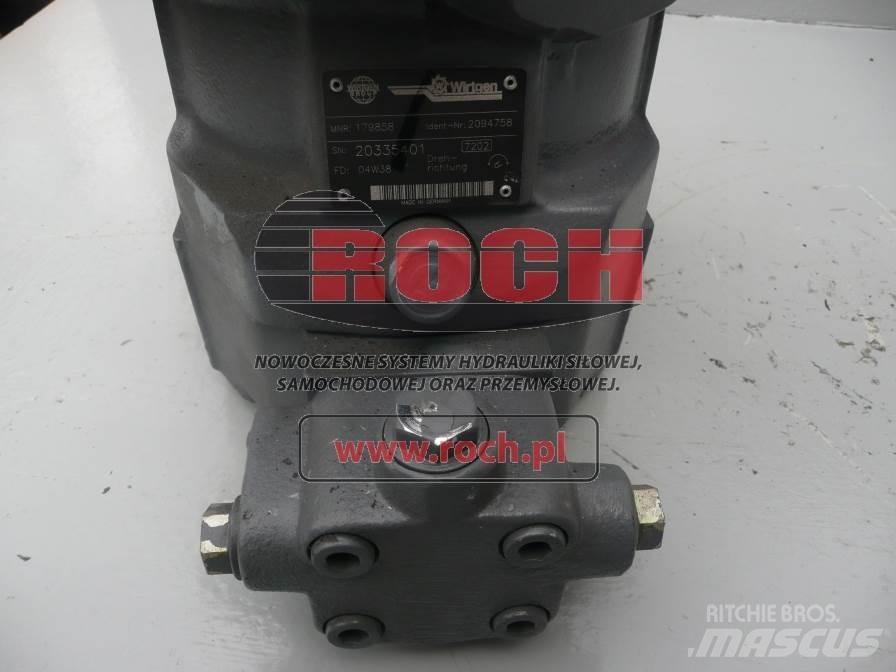 Wirtgen 2094758 179858 Varikliai