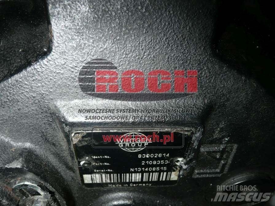 Wirtgen 2109353 83002614 Hidraulikos įrenginiai