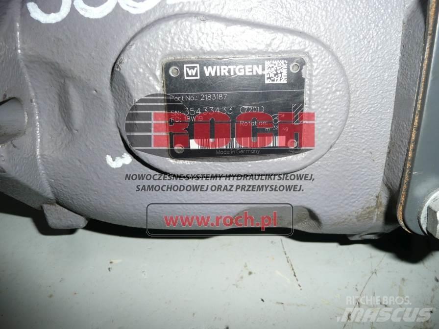 Wirtgen 2183187 Hidraulikos įrenginiai