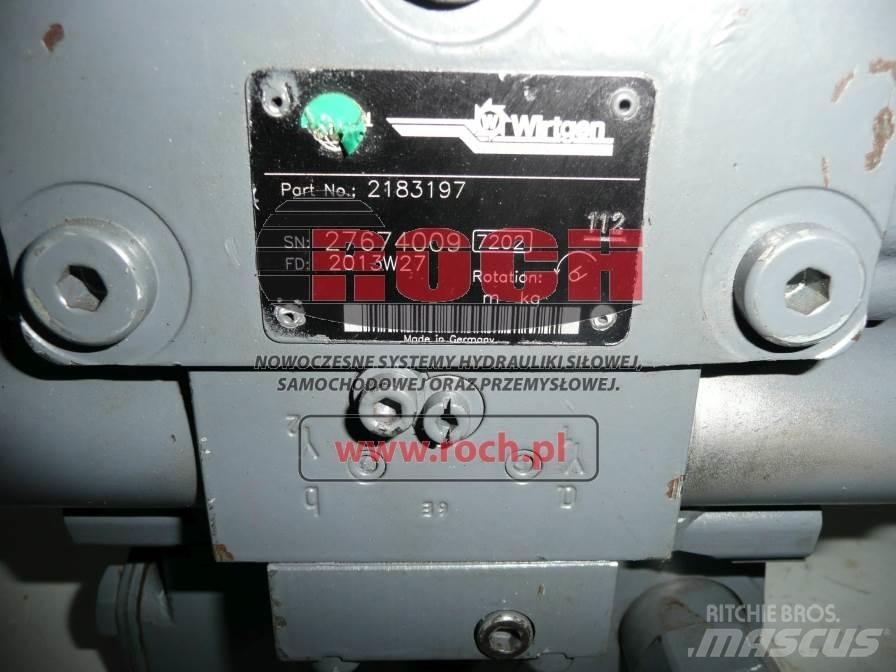 Wirtgen 2183197 Hidraulikos įrenginiai