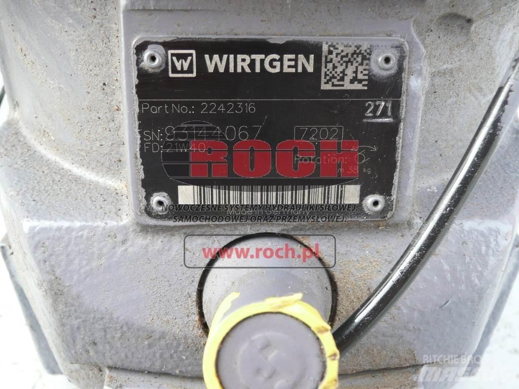 Wirtgen 2242316 Varikliai