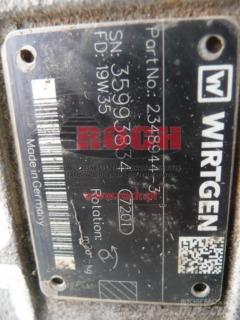 Wirtgen 2348944-3 Hidraulikos įrenginiai