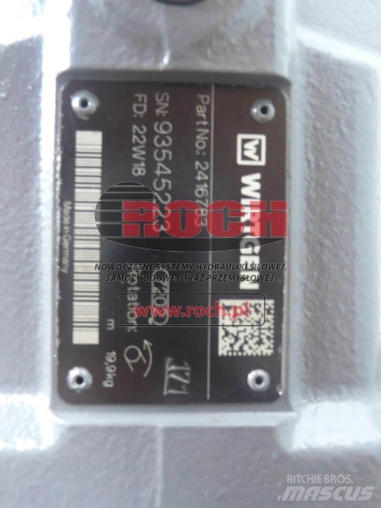 Wirtgen 2416783 Hidraulikos įrenginiai