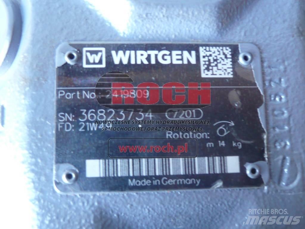 Wirtgen 2419809 Hidraulikos įrenginiai