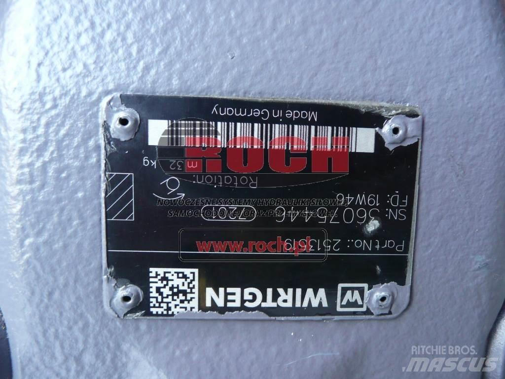 Wirtgen 2513519 Hidraulikos įrenginiai