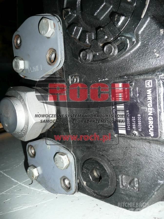Wirtgen 2572681 83056078 Hidraulikos įrenginiai