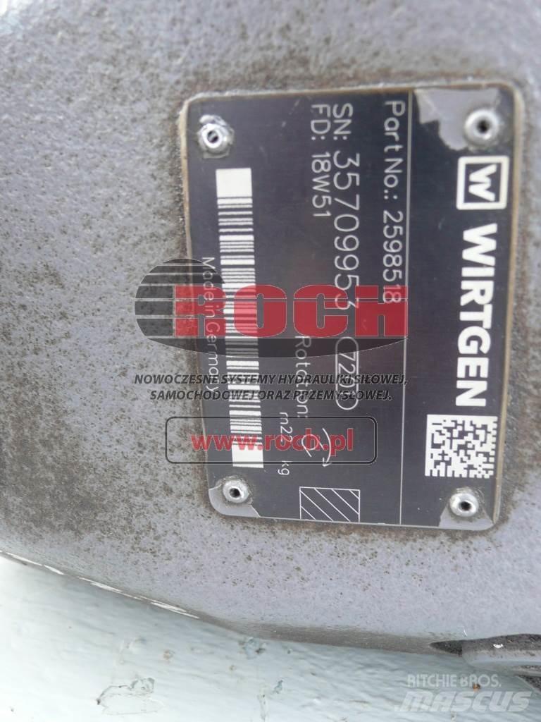 Wirtgen 2598518 Hidraulikos įrenginiai
