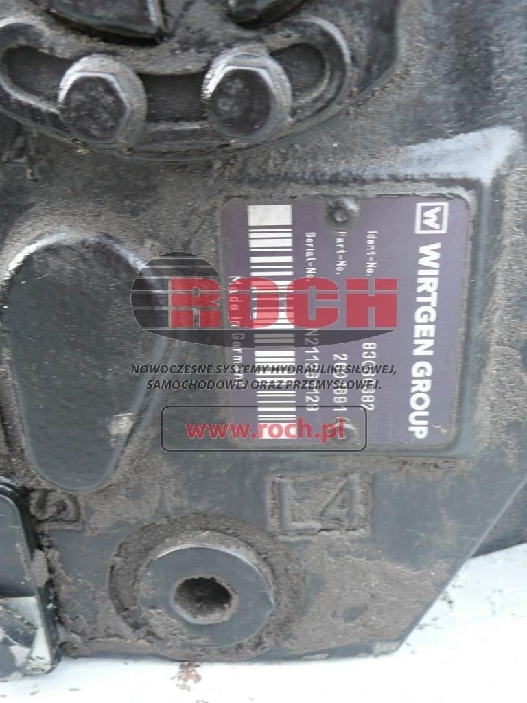 Wirtgen 2601691 83060682 Hidraulikos įrenginiai