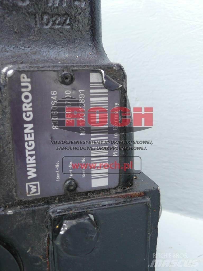 Wirtgen 2601700 83060646 Hidraulikos įrenginiai
