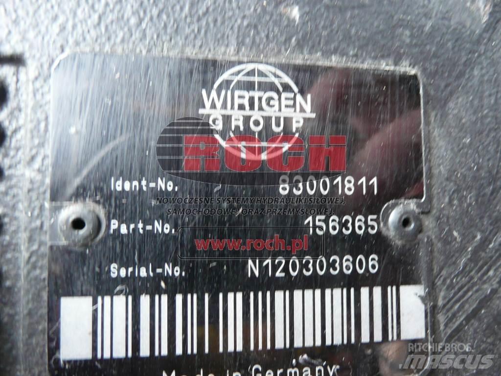 Wirtgen 83001811 156365 Hidraulikos įrenginiai