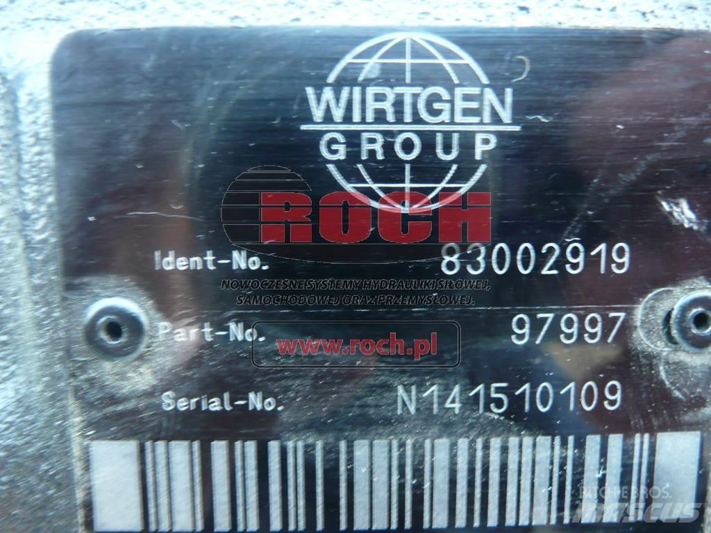 Wirtgen 83002919 97997 Hidraulikos įrenginiai