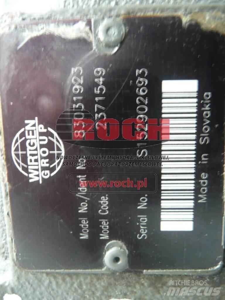 Wirtgen 83031923 2371549 Hidraulikos įrenginiai