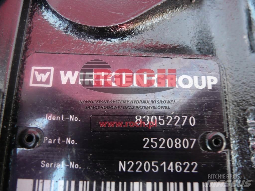 Wirtgen 83052270 2520807 Hidraulikos įrenginiai