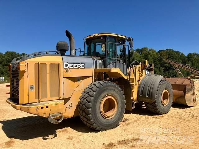 John Deere 824K Naudoti ratiniai krautuvai