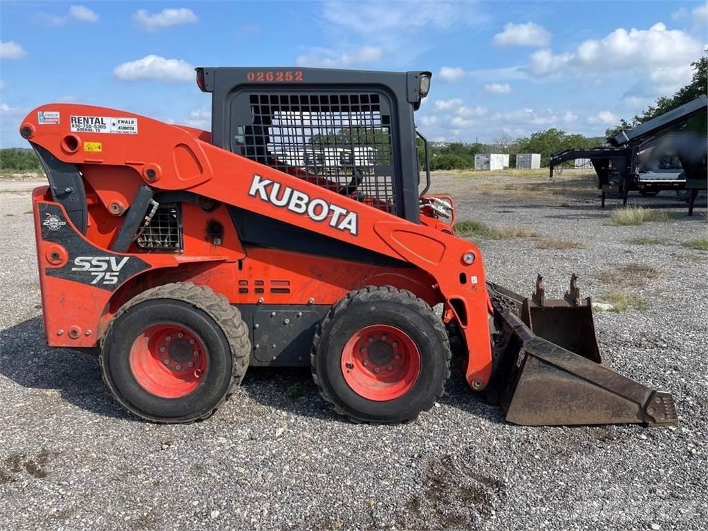 Kubota SSV75 Krautuvai su šoniniu pasukimu