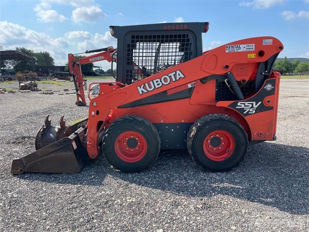 Kubota SSV75 Krautuvai su šoniniu pasukimu