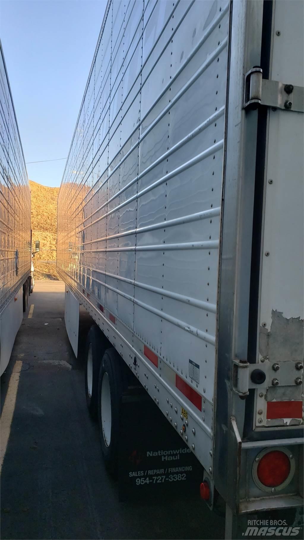 Wabash Reefer Priekabos šaldytuvai