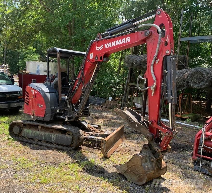 Yanmar SV40 Mini ekskavatoriai < 7 t