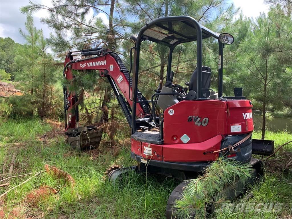Yanmar SV40 Mini ekskavatoriai < 7 t