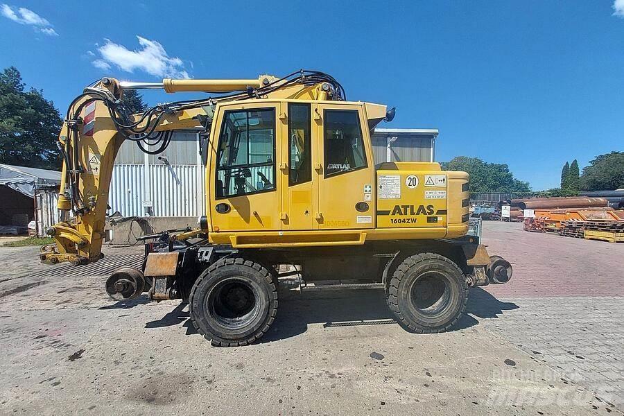 Atlas 1604 ZW Ratiniai ekskavatoriai