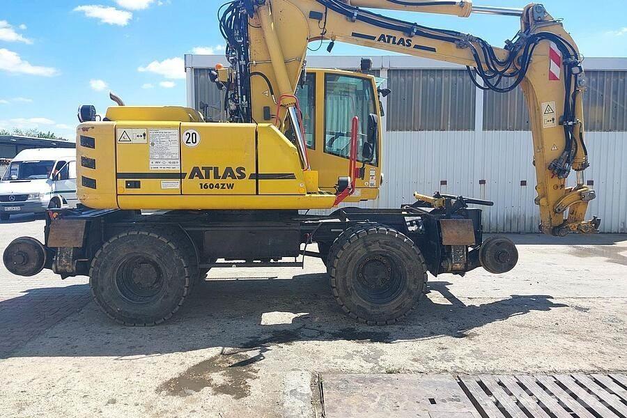 Atlas 1604 ZW Ratiniai ekskavatoriai