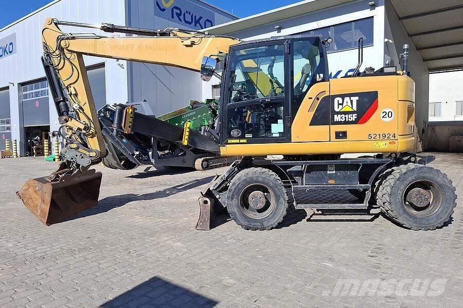 CAT M 315 F Ratiniai ekskavatoriai