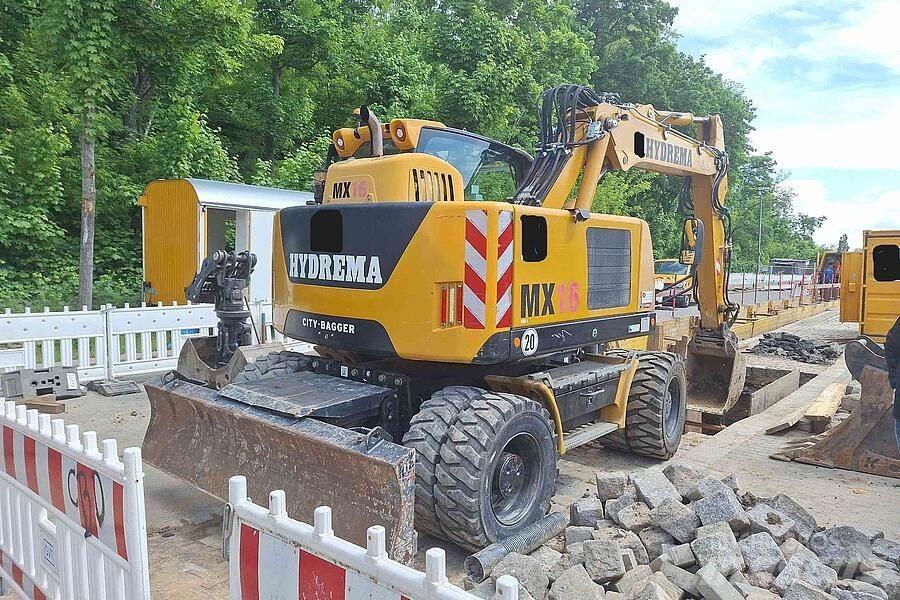 Hydrema MX 15 Ratiniai ekskavatoriai