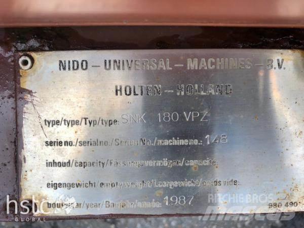 Schmidt Nido SNK 180 Sniego peiliai ir valytuvai