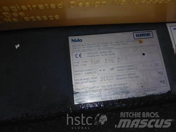 Schmidt NIDO SNK 180 EPZ Sniego peiliai ir valytuvai