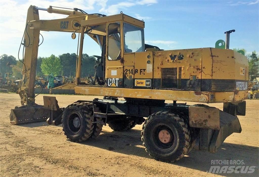 CAT 214B FT Ratiniai ekskavatoriai
