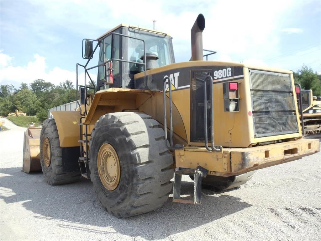 CAT 980G Naudoti ratiniai krautuvai