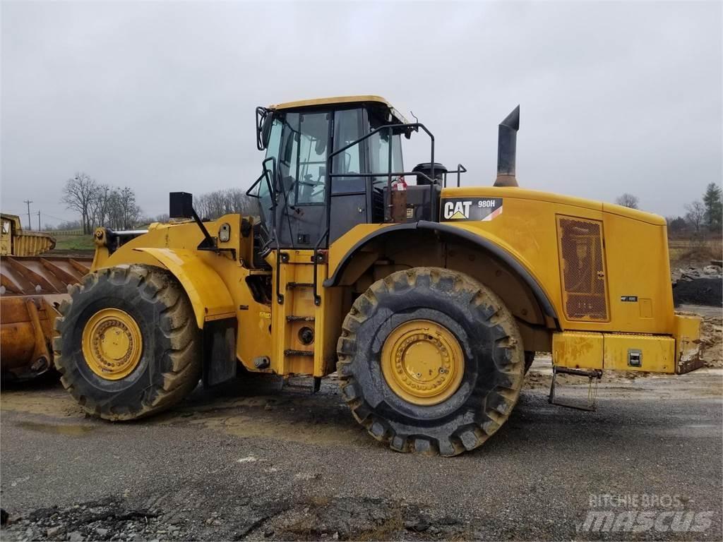 CAT 980H Naudoti ratiniai krautuvai