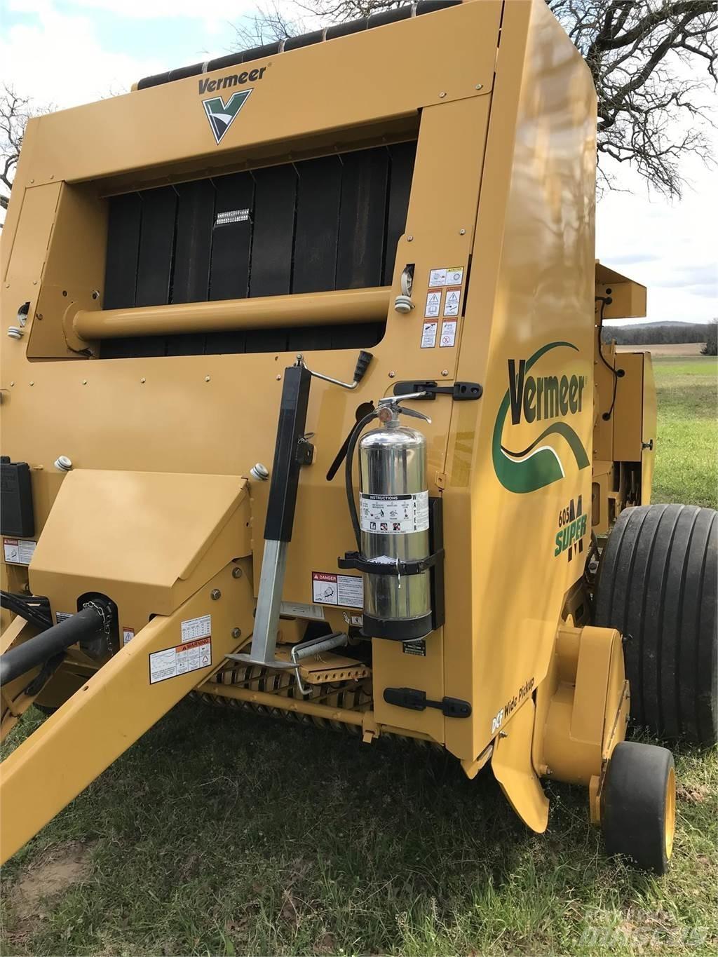 Vermeer 605SM Ritinių presai